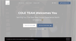 Desktop Screenshot of coleteamrealestate.com